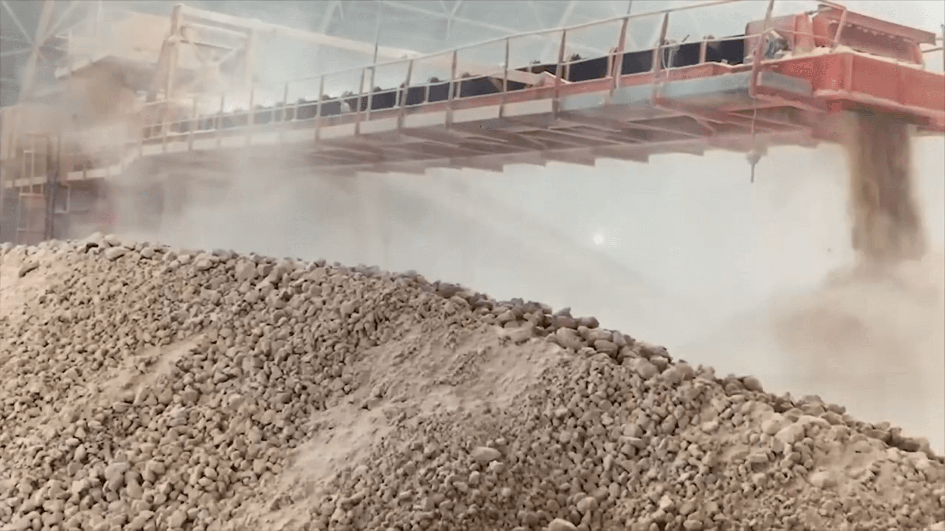 Thumbnail for Limestone Stacker & Reclaimer – Dust Control