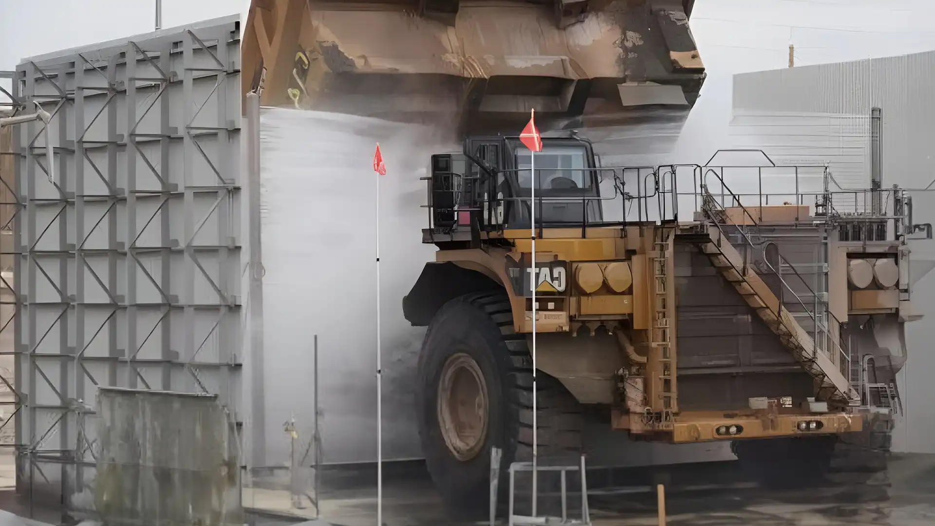 Water Recycling System Water recycling and sediment tank