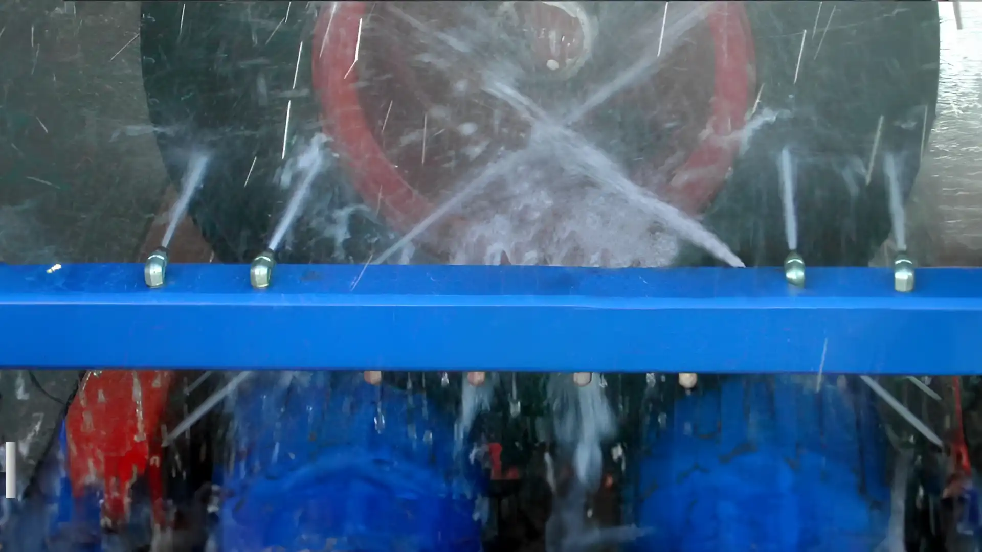 System Control Panel Control panel for the wash bay